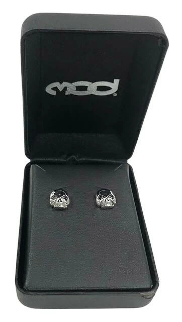 MOD Jewelry Harley-Davidson® Women's Sterling Silver Skull Emblem Post Earrings HDE0377 5 MOD Jewelry Harley-Davidson® Women's Sterling Silver Skull Emblem Post Earrings HDE0377