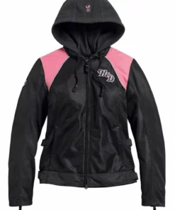Superstition Harley-Davidson Sales 35 Jackets & Vests Harley-Davidson® Women's Pink Label 3-in-1 Mesh Riding Jacket - Black, 98136-20VW