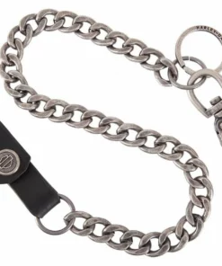 American Accessories Harley-Davidson® Men's Spare Parts 25 In Wallet Chain, Antique Nickel HDMWC11585