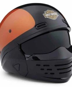 Superstition Harley-Davidson Sales 20 Helmets Harley-Davidson® Small Sport Glide 3-IN-1 X07 Helmet, Orange & Black 98371-20VX