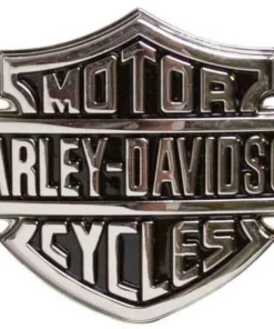 American Accessories Harley-Davidson® Men's Chrome Bar & Shield Logo Belt Buckle Men's Belts & Buckles