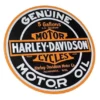 Ande Rooney Harley-Davidson® Genuine Motor Oil 14 Inch Round Tin Metal Sign, 2010621 1 Ande Rooney Harley-Davidson® Genuine Motor Oil 14 Inch Round Tin Metal Sign, 2010621