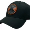 Superstition Harley-Davidson Harley-Davidson® Genuine Skull Patch Stretch Fit Baseball Cap - Black Hats