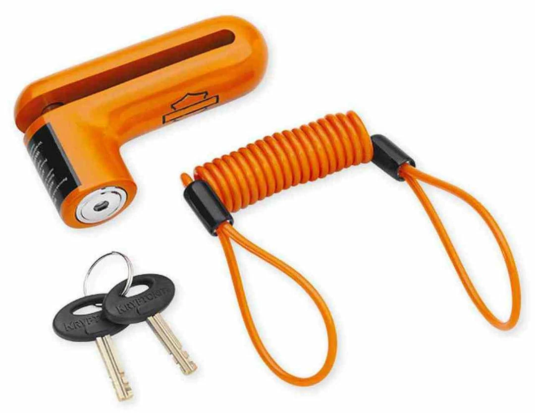 Cleaning & Care Harley-Davidson® Disc Brake Security Lock & Reminder Cord, 94873-10 3 Cleaning & Care Harley-Davidson® Disc Brake Security Lock & Reminder Cord, 94873-10