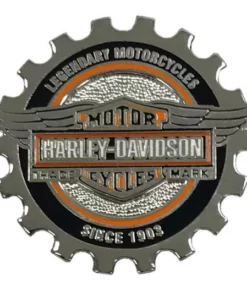 Symbol Arts Harley-Davidson® Bar & Shield Winged Gear Pin, 8009243 Gifts & Collectibles