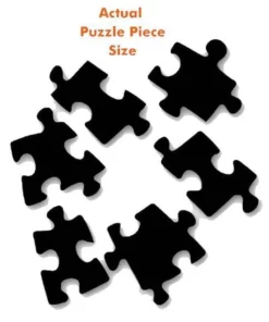 Dart World Kids Harley-Davidson® Motor Oil Round 1000 Piece Puzzle, DW6022