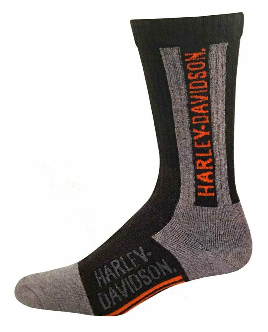 Wolverine Footwear Harley-Davidson® Men's Work Boot Performance Wicking Riding Socks D99233370-001 3 Wolverine Footwear Harley-Davidson® Men's Work Boot Performance Wicking Riding Socks D99233370-001