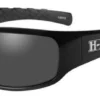 Wiley X Harley-Davidson® Men's Burnout HD Sunglasses, Gray Lens/Gloss Black Frame HABNT01 Sunglasses & Goggles
