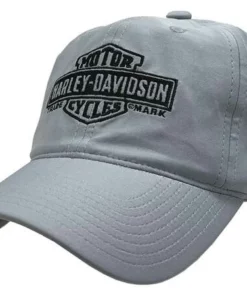 Superstition Harley-Davidson Harley-Davidson® Performance B&S Logo Stretch Fit Baseball Cap - Gray Hats