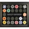 Dart World Harley-Davidson® Poker Chip Collectors Frame, 6927 Home