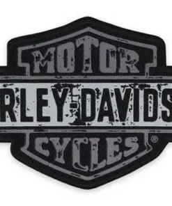 Global Products Harley-Davidson® Screen Printed Premium Bar & Shield Emblem Patch, EM343802