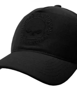 Superstition Harley-Davidson Harley-Davidson® Tonal Willie G Skull Logo Snapback Baseball Cap, Black