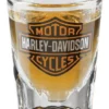 Ace Branded Harley-Davidson® Core Bar & Shield Logo Shot Glass, 2 Oz. - Clear, HDX-98713 Home