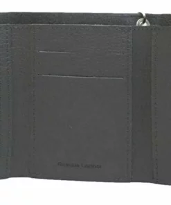 Leather Source Accessory Harley-Davidson® Men's Embroidered Bar & Shield Trucker Medium Biker Wallet XML4328-ORGBLK