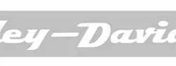 Chroma Harley-Davidson® White Text H-D Window Decal, 36" Long, CG3701