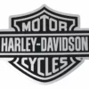 Chroma Harley-Davidson® Reflective Bar & Shield Logo Decal - 4.5" X 5" CG28001 Decals & Patches