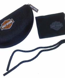 Wiley X Harley-Davidson® Men's Jumbo Sunglasses, Silver Flash Lens, Black Frame HDJUM04 Sunglasses & Goggles