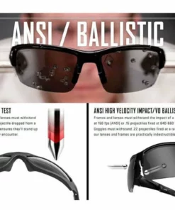 Wiley X Harley-Davidson® Men's Jumbo Sunglasses, Silver Flash Lens, Black Frame HDJUM04 Sunglasses & Goggles