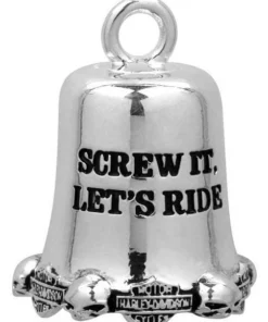 Superstition Harley-Davidson Ride Bells Harley-Davidson® Screw It Lets Ride Bar & Shield Ride Bell HRB002