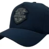 Superstition Harley-Davidson Harley-Davidson® Shield H-D Patch Curved Bill Snapback Baseball Cap - Navy Hats