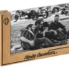 Ace Branded Harley-Davidson® Picture Frame, Chopped L-Shaped Wood, 2-Sided Holds 5 X 7 Photos