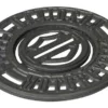 Ace Branded Harley-Davidson® Bar & Shield Logo Durable Cast Iron Trivet W/ Removable Coaster