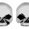 MOD Jewelry Harley-Davidson® Women's Sterling Silver Skull Emblem Post Earrings HDE0377