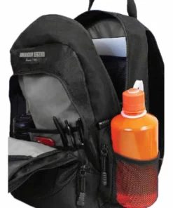 Leather Source Accessory Backpacks Harley-Davidson®Bar & Shield Day Backpack BP1968S-GRYBLK