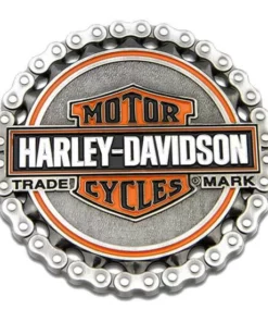 Symbol Arts Gifts & Collectibles Harley-Davidson® B&S Chain Heavy-Duty Metal Magnet 8008529