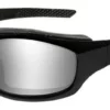 Wiley X Sunglasses & Goggles Harley-Davidson® Men's Tunnel Sunglasses, Silver Flash Lens/Black Frame HDTNL01