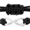 MOD Harley-Davidson® Women's Harley Infinity Wax Adjustable Cord Bracelet, HDB0423 1 MOD Harley-Davidson® Women's Harley Infinity Wax Adjustable Cord Bracelet, HDB0423