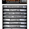 Chroma Harley-Davidson® Magnetix Toolbox Identification Magnets, 16 Pack CG47000 Auto & Garage