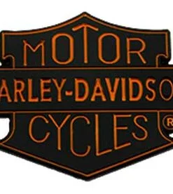 Symbol Arts Gifts & Collectibles Harley-Davidson® Motorcycles Trademark Shield Metal Pin, Black Finish
