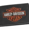 Leather Source Accessory Harley-Davidson® Men's Embroidered Bar & Shield Duo-Fold Wallet