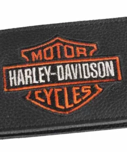 Leather Source Accessory Harley-Davidson® Men's Embroidered Bar & Shield Duo-Fold Wallet