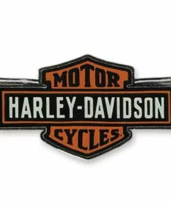 Symbol Arts Gifts & Collectibles Harley-Davidson® Winged Bar & Shield Logo Cloisonne Pin, Polished Nickel P153064