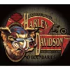 Ande Rooney Home Harley-Davidson® No Boundaries Hog Embossed Tin Sign, 17.125 X 12.5625 In 2010491 1 Ande Rooney Home Harley-Davidson® No Boundaries Hog Embossed Tin Sign, 17.125 X 12.5625 In 2010491