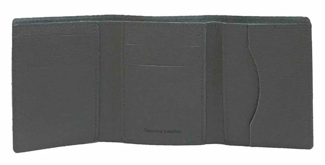Leather Source Accessory Harley-Davidson® Men's Embroidered Willie G Skull Tri-Fold Wallet, XML6145-GRYBLK Wallets & Chains 4 Leather Source Accessory Harley-Davidson® Men's Embroidered Willie G Skull Tri-Fold Wallet, XML6145-GRYBLK Wallets & Chains