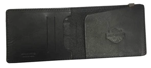 American Accessories Harley-Davidson® Freedom Machine Bi-Fold Leather Wallet 4 American Accessories Harley-Davidson® Freedom Machine Bi-Fold Leather Wallet