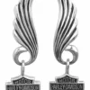 MOD Harley-Davidson® Women's Little Wing Bar & Shield Post Dangle Earrings HDE0270 Jewelry