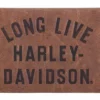 American Accessories Wallets & Chains Harley-Davidson® Men's Long Live Leather Trucker Wallet W/ RFID, HDMWA11555-BRN 2 American Accessories Wallets & Chains Harley-Davidson® Men's Long Live Leather Trucker Wallet W/ RFID, HDMWA11555-BRN