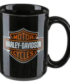 Ace Branded Harley-Davidson® Core Bar & Shield Logo Coffee Mug, 15 Oz. - Black, HDX-98605 Home