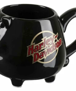 Ace Branded Harley-Davidson® Core Sculpted Hog Coffee Mug, 14 Oz. - Gloss Black HDX-98607 Home