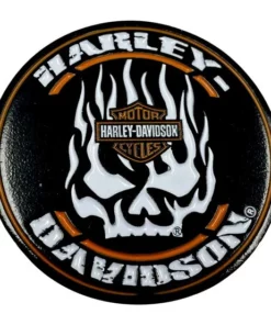 Symbol Arts Gifts & Collectibles Harley-Davidson® Flaming Willie G Skull H-D Challenge Coin, 8004873