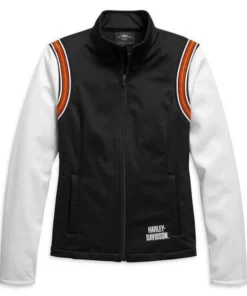 Jackets & Vests Harley-Davidson® Women's Embellished Logo Color-block Fleece Jacket, 98409-20VW