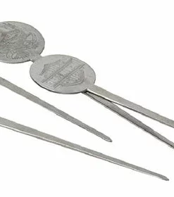 Ace Branded Harley-Davidson® Stainless Cocktail Picks, 4-Piece Set, 4 Designs HDL-18545 Home