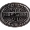 American Accessories Harley-Davidson® Men's Belt Buckle Genuine Motor Oil Bar & Shield HDMBU10662