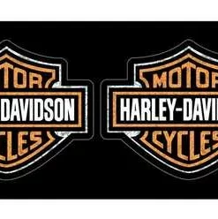 Chroma Harley-Davidson® Bar & Shield 2-Piece Holographic Decals. CG99116