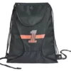 Athalon Harley-Davidson® #1 Logo Sling Backpack, Sport Cloth Drawstring Bag - Black/Rust Backpacks
