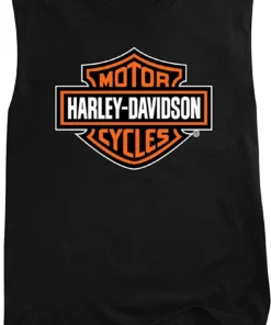 Superstition Harley-Davidson Dealership T-Shirts Harley-Davidson® Men's Bar & Shield Map Back Sleeveless Tee, Black